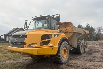 Wozidło budowlane Volvo A30F 2013r.