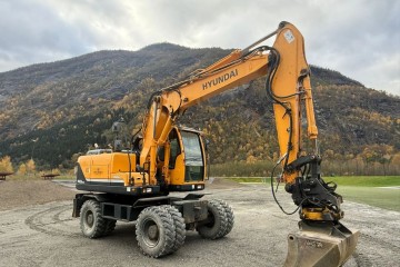 Koparka kołowa Hyundai Robex 140W-9 rototilt, 10899mtg!!!